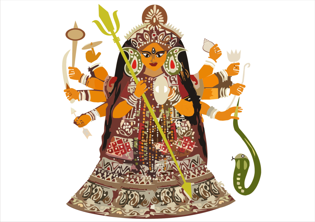 Maa Durga is worshiped for nine days in different forms during these days. 