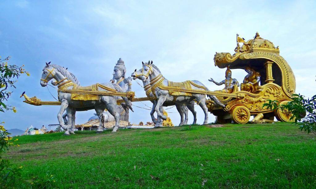 Krishna and Arjuna