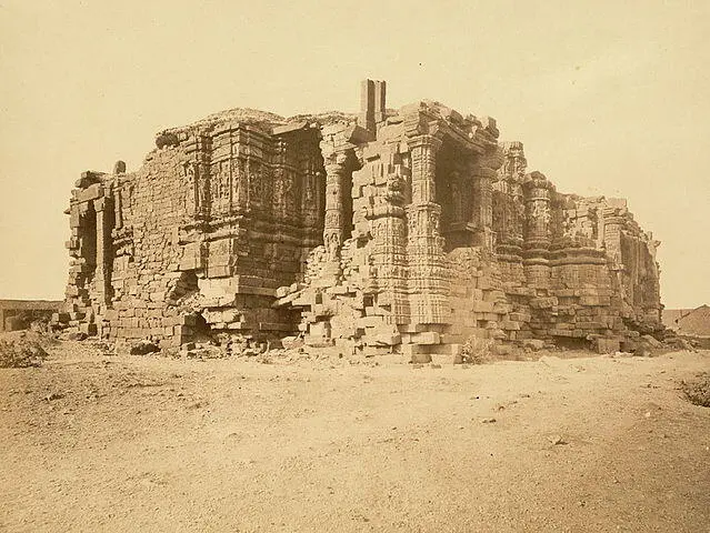 The Somnath Temple Ruins (1869)