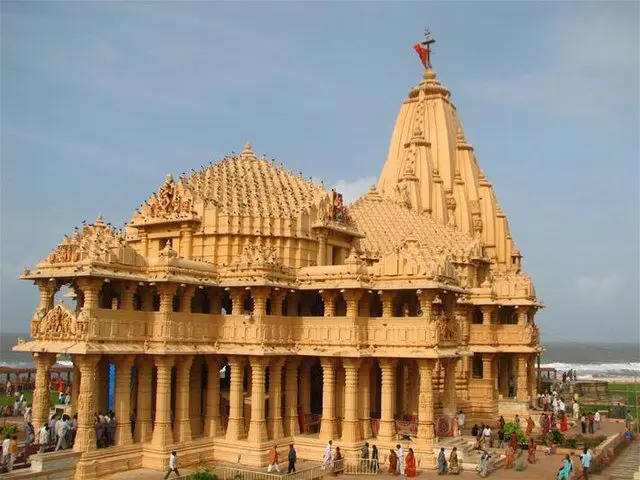 The Somnath Temple in Gujarat
