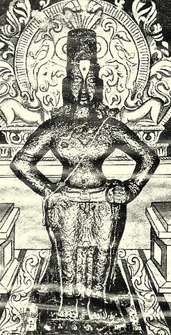 Original idol of Panduranga or Vitthala